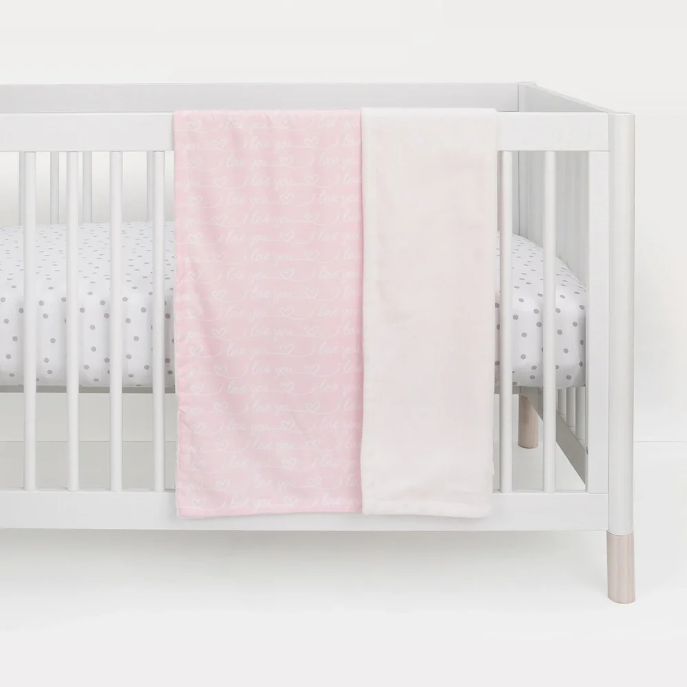 Love Velveteen 5-Piece Crib Bedding Set by MoDRN